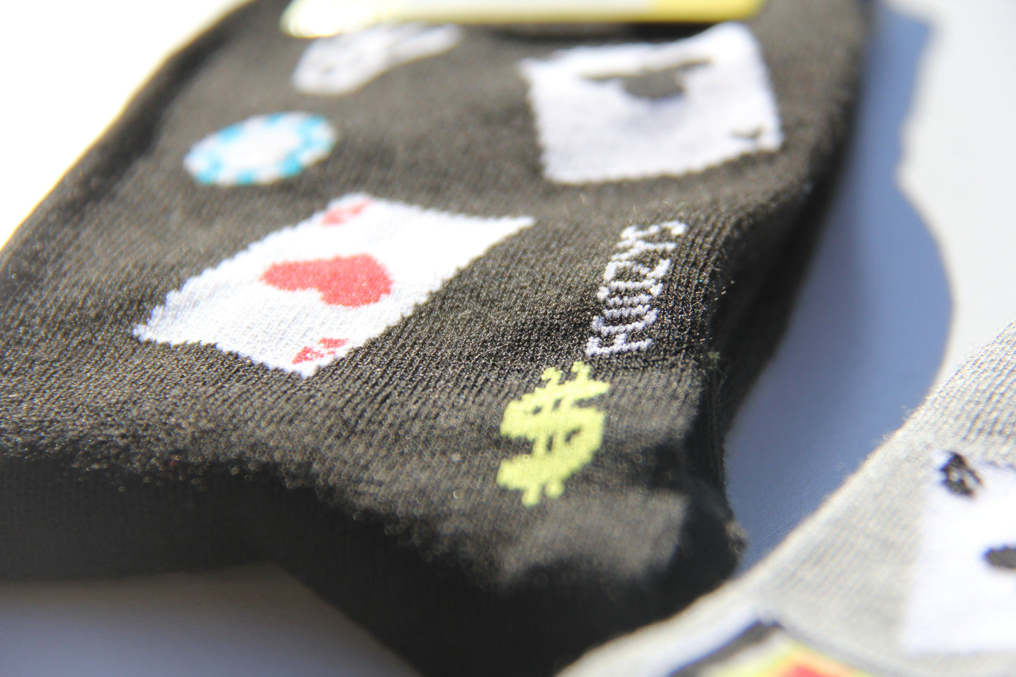 Blackjack | FOOZYS | Casino | Novelty Socks | FAST SHIPPING