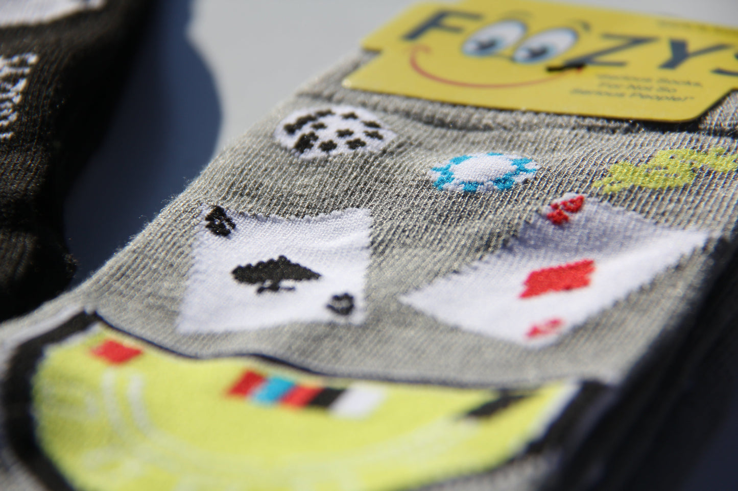 Blackjack | FOOZYS | Casino | Novelty Socks | FAST SHIPPING