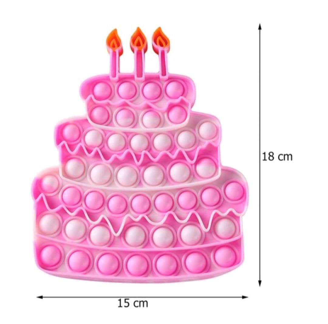 Birthday Pop-it | Fidget Toy | Sensory | Cake | FAST SHIPPING