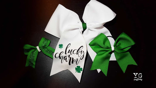 Lucky Charm | 6 inch bow | St. Patrick's Day | Custom