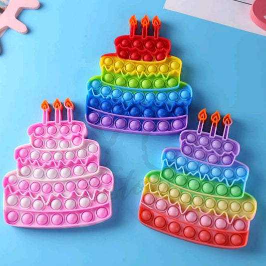 Birthday Pop-it | Fidget Toy | Sensory | Cake | FAST SHIPPING