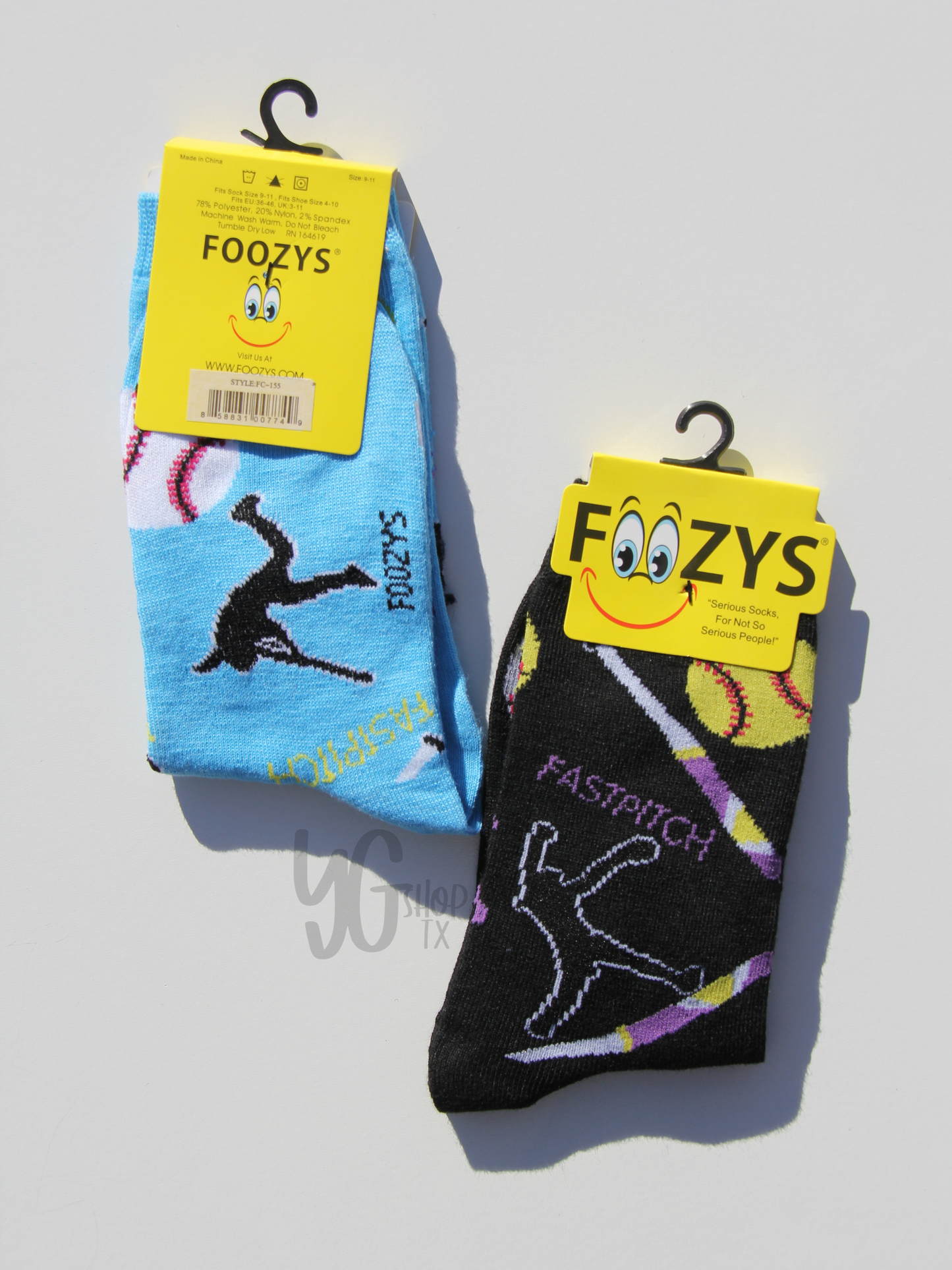 Fastpitch | Softball | Baseball | FOOZYS | Novelty Socks | FAST SHIPPING